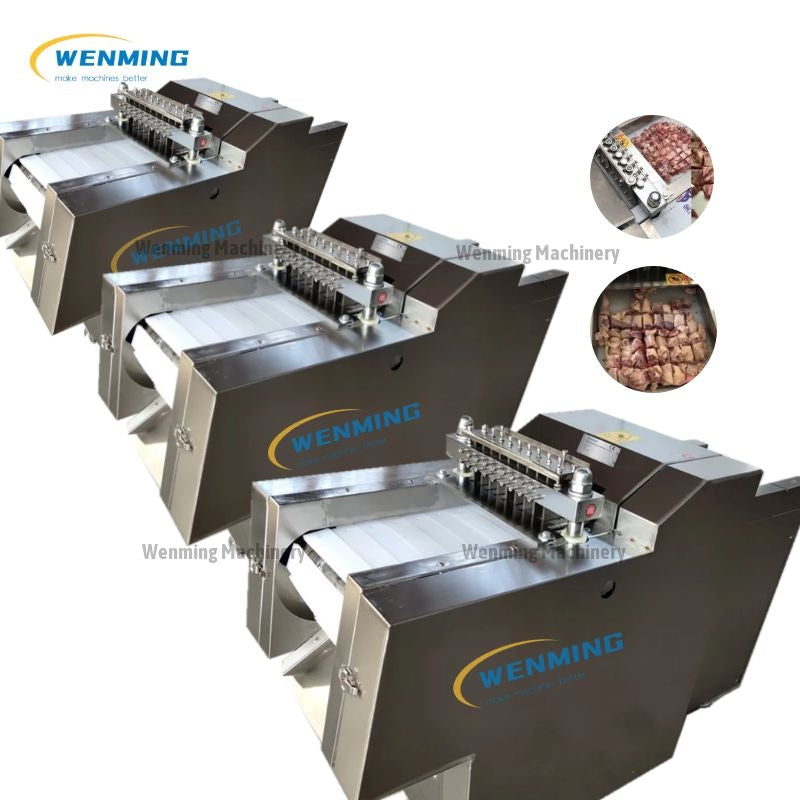 Fully Automatic Chicken Cutting Machine price Best Chicken Cube Cutter – WM  machinery