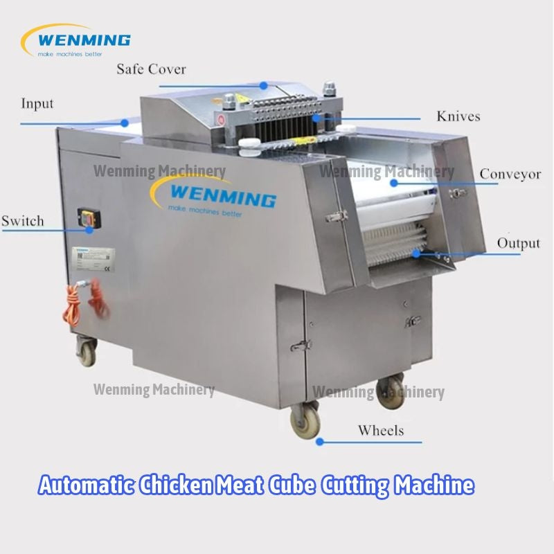 Automatic Small Chicken Dicer Machine Meat Dicer – WM machinery