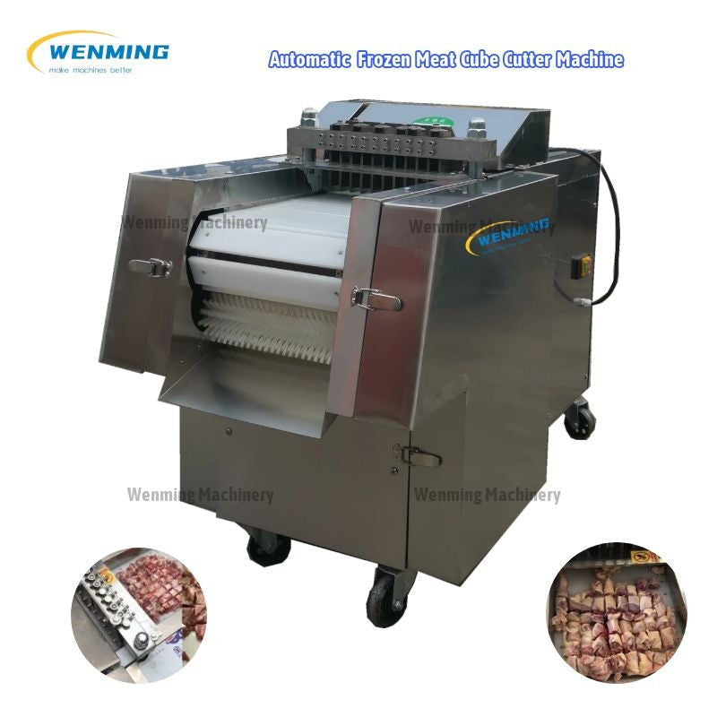 chicken meat cutting machine