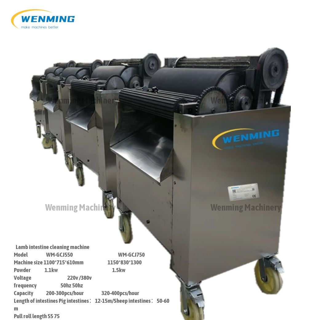 山羊肠刮板清洗机 – WM machinery