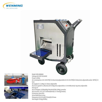 Dry Ice Cleaning Machine - High Performance Blaster - China Dry Ice  Cleaning Machine, Dry Ice Blasting Machine