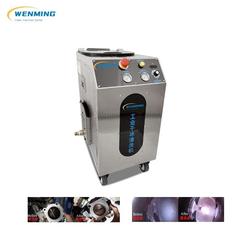 Dry Ice Blasting Cleaning Machine Dry Ice Blaster Equipment for Car Ships  etc