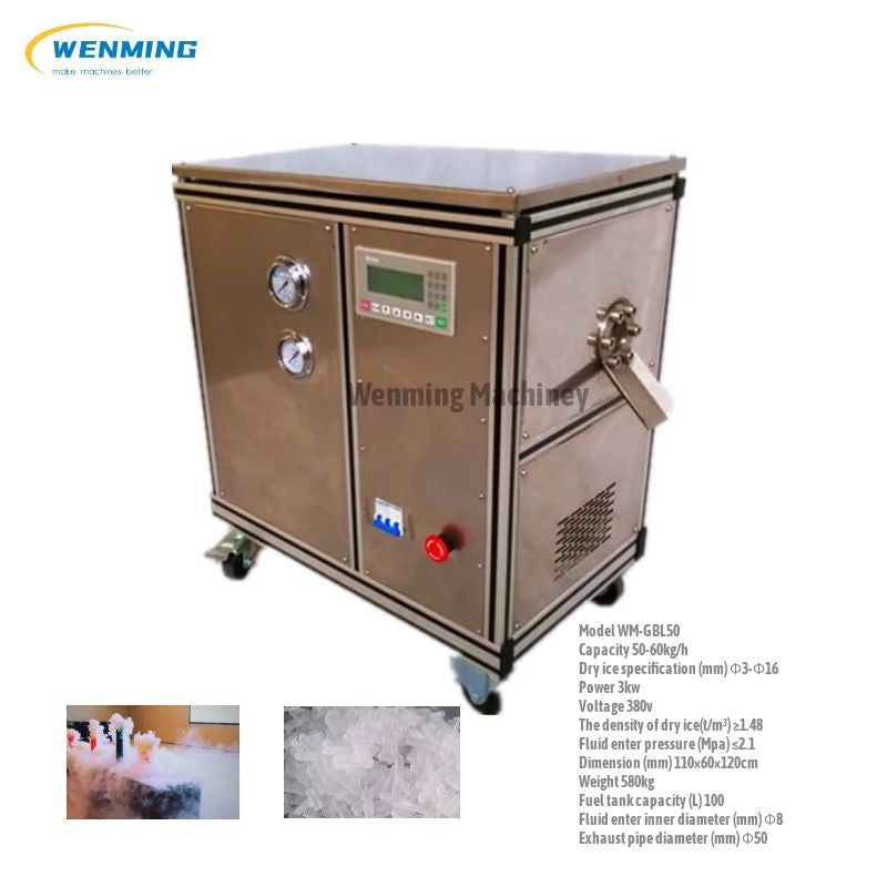 Maquina Hielo Seco CO2/Dryice Making/Dry Ice CO2 Machine Pellet Small -  China Dry Ice, Dry Ice Machine