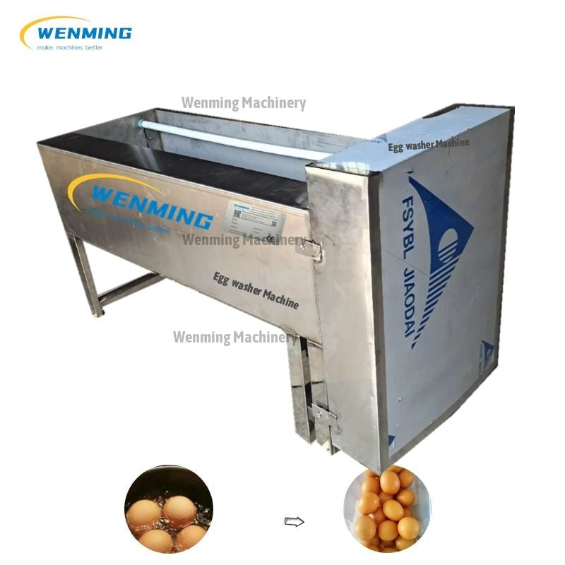 Automatic Egg Washing Machine  Power Scrub Egg Cleaning Machine
