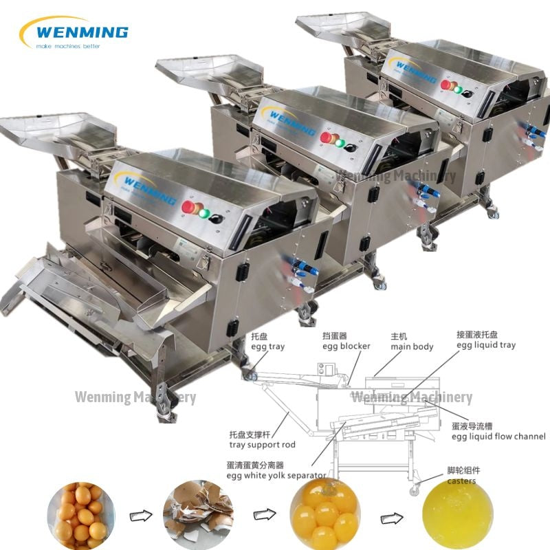 Automatic Egg Breaking Machine, Egg Processing Machine Supplier