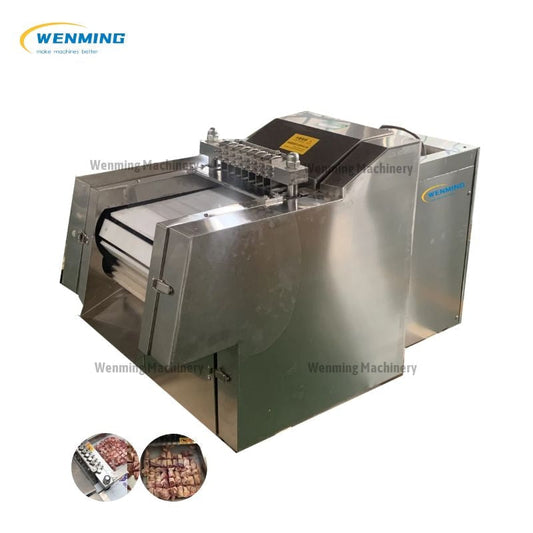 frozen chicken cutting machine