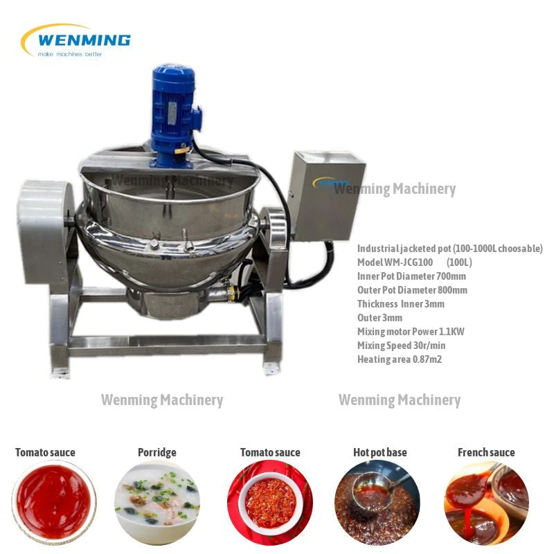 in pot mixer Commercial Electric Pot Stirrer Mixer Cooking Pot
