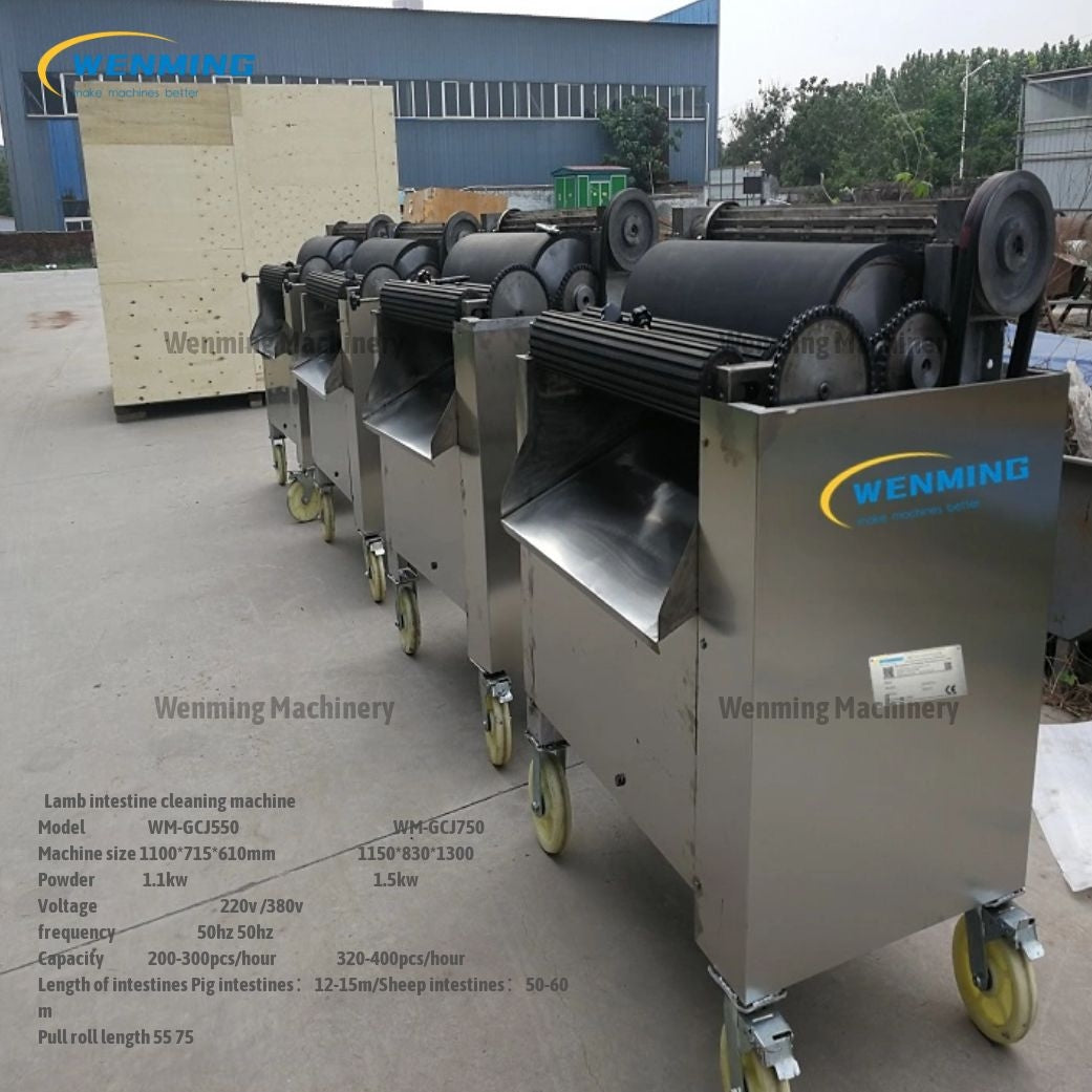 山羊肠刮板清洗机 – WM machinery