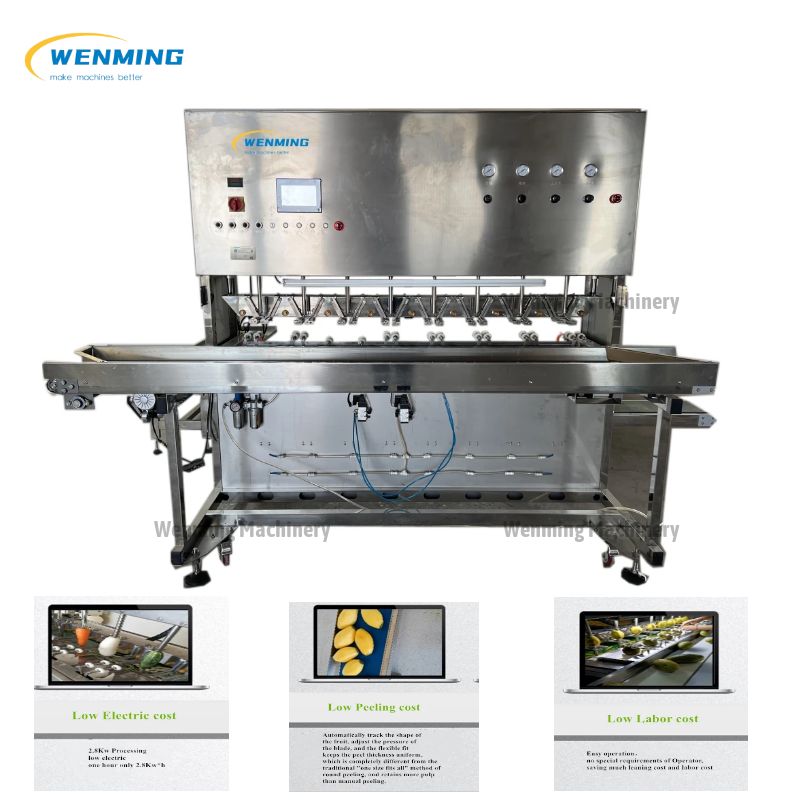 mimics human hand Fruist Peeling Machine Mango Peeler – WM machinery