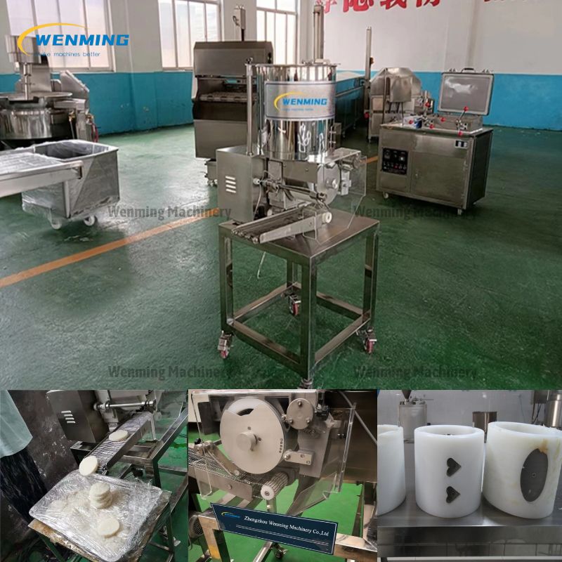 DEM-10 600Pcs an Hour Tabletop Meat Pie Maker Turnover Machine Chinese  restaurant equipment manufacturer and wholesaler