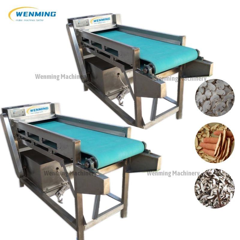 Commercial Automatic Mushroom Cutting Slicing Slicer Slice Cutter