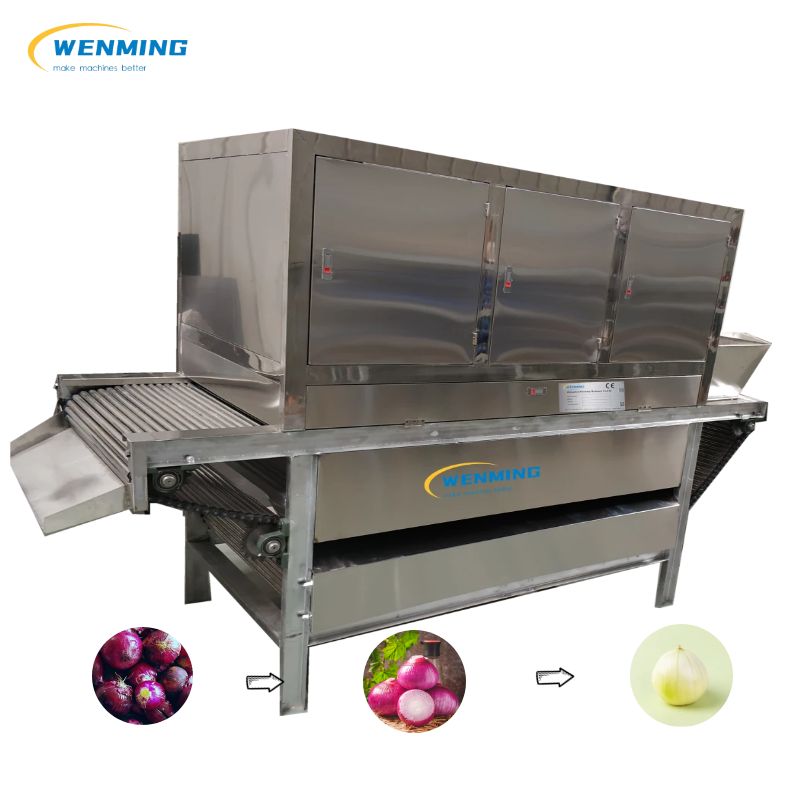 Onion Peeler Machine