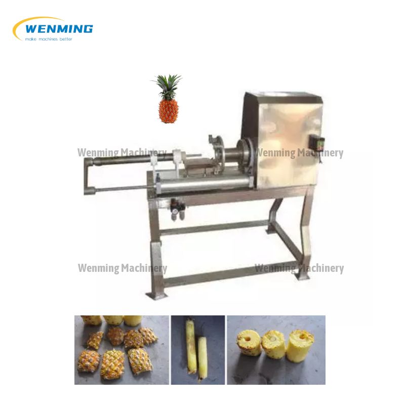 Automatic Pineapple Cutting Peels and Coring Machine – WM machinery