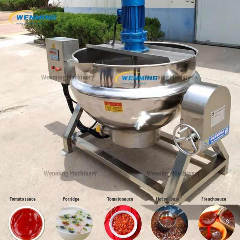industrial cooker automatic pot stirrer for