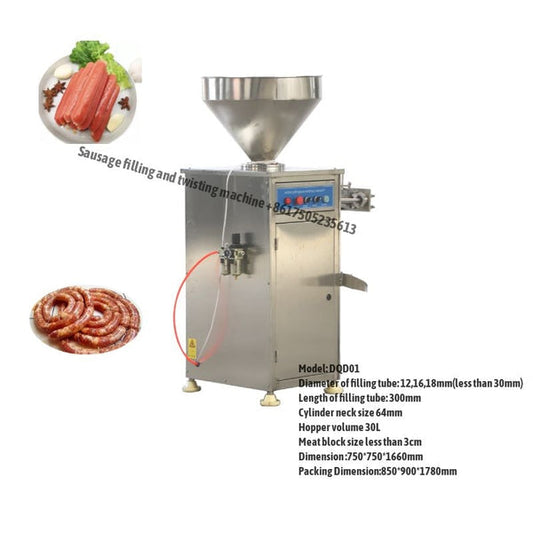 Pneumatic quantitative Sausage Filler Machine 