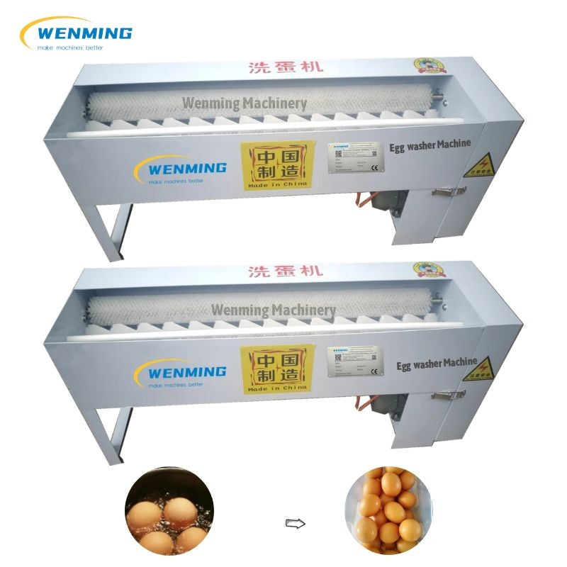 110V 750W Egg Surface Cleaning Semi-Automatic Egg Washer Egg Washing Machine