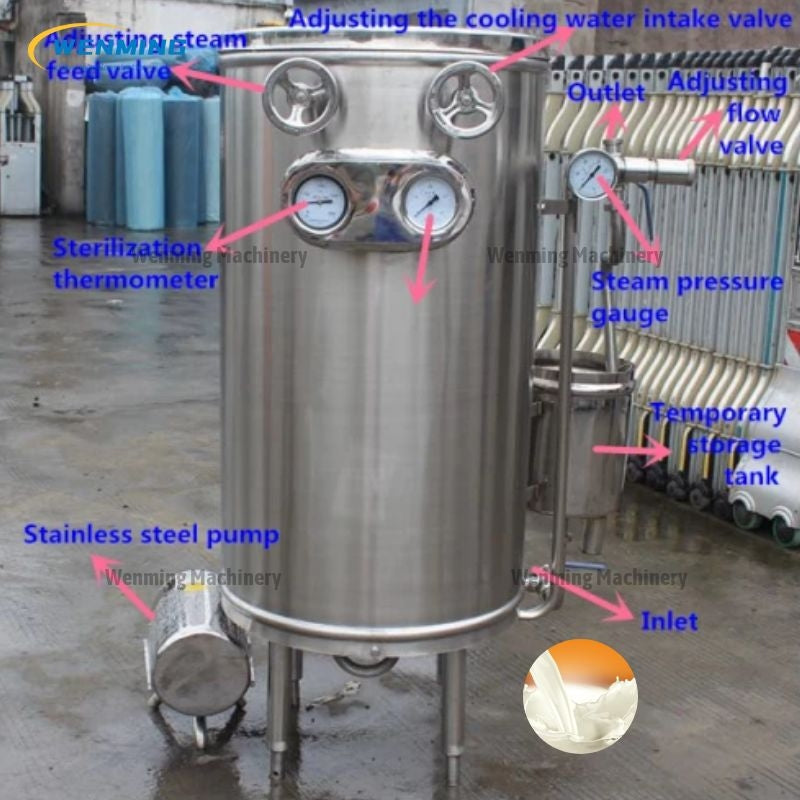 Ultra High Temperature Milk Machine